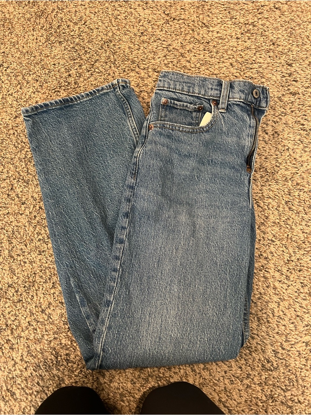 Abercrombie & Fitch high rise 90s relaxed Jean